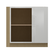 Load image into Gallery viewer, BBC33/39 Blind Base Corner Cabinet - Lustra White Gloss
